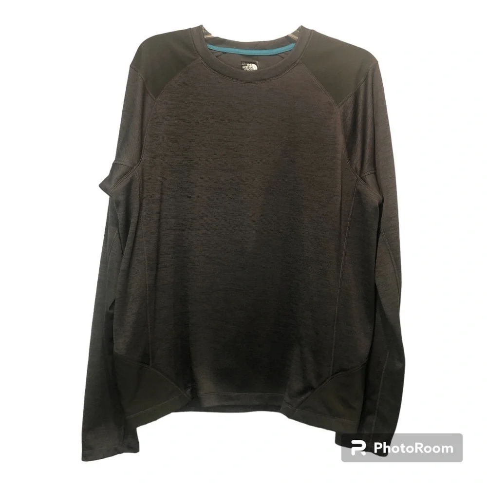 The North Face men's long sleeve flash dry crosswinds top-Size Large